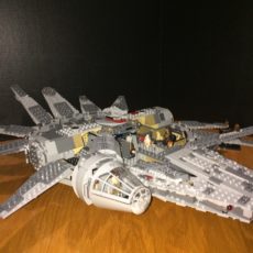 Look What We Made! (a LEGO Millennium Falcon)